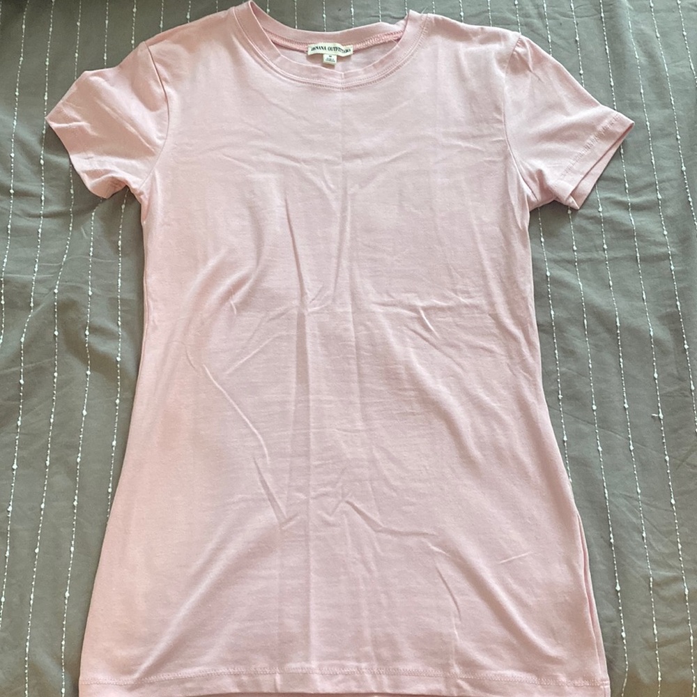 Blush pink tee